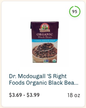 Dr. Mcdougall's Right Foods Organic Black Bean Soup