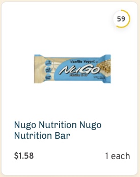 Nugo Vanilla Yogurt Bar Nutrition and Ingredients