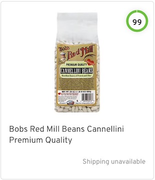 Bobs Red Mill Beans Cannellini Premium Quality Nutrition and Ingredients