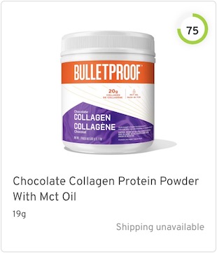Chocolate Collagen Protein Powder With Mct Oil Nutrition and Ingredients