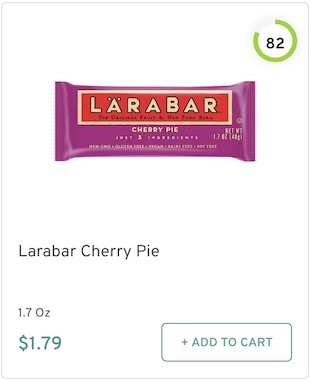 Larabar Cherry Pie Nutrition and Ingredients