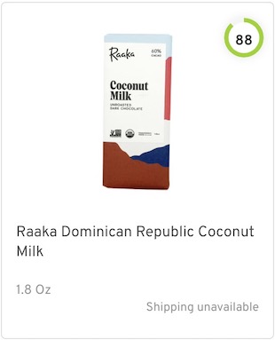 Raaka Dominican Republic Coconut Milk Nutrition and Ingredients