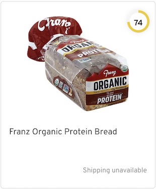 Franz Organic Protein Bread Nutrition and Ingredients