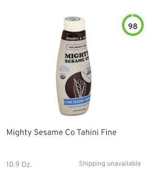 Mighty Sesame Co Tahini Fine Nutrition and Ingredients