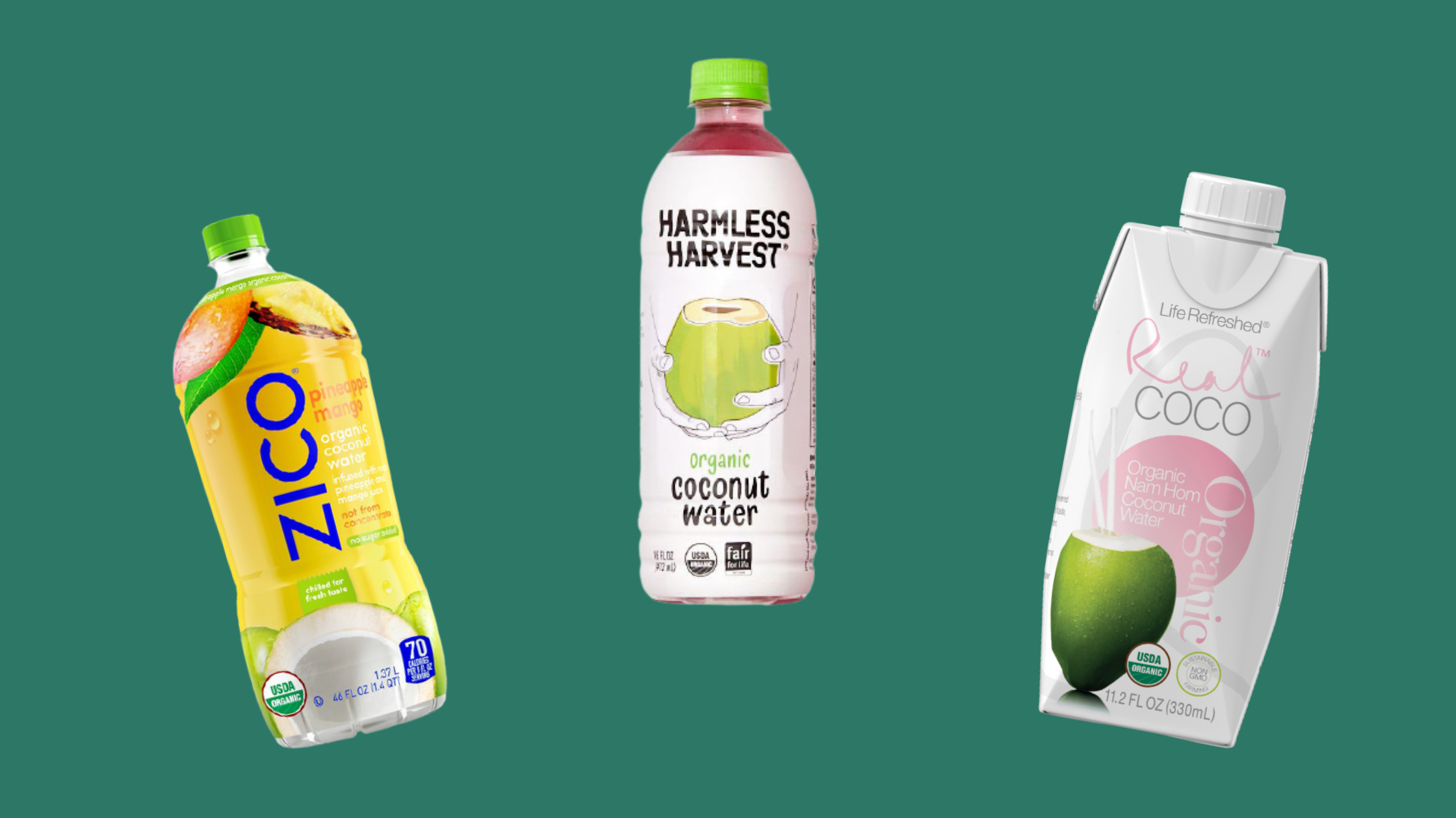 8 Organic Coconut Water Brands To Stock Your Fridge With
