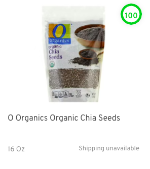 O Organics Chia Seeds