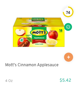 Mott's Cinnamon Applesauce