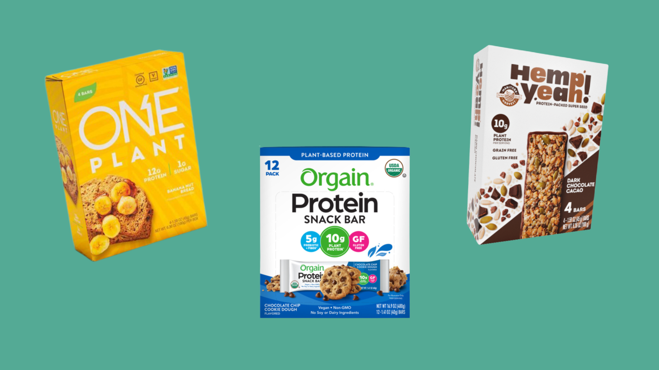 plant-based protein bars
