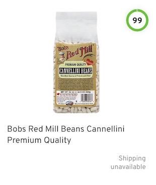 Bobs Red Mill Beans Cannellini Premium Quality Nutrition and Ingredients