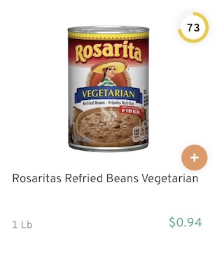 Rosaritas Refried Beans Vegetarian
