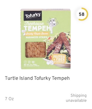 Turtle Island Tofurky Tempeh Nutrition and Ingredients