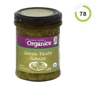 Harris Teeter Organics Green Pesto Sauce Nutrition and Ingredients