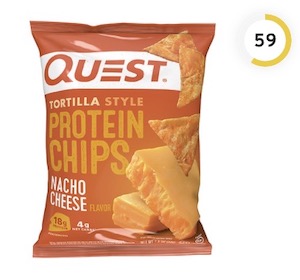 Quest Nacho Cheese Tortilla Style Protein Chips Nutrition and Ingredients