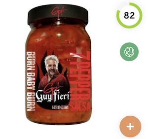 Guy Fieri Burn Baby Salsa Nutrition and Ingredients