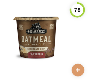 Kodiak Cakes Chocolate Chip Oatmeal In A Cup Nutrition and Ingredients