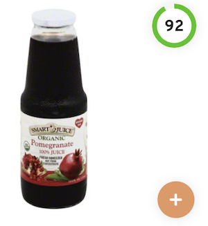 Smart Juice 100% Juice Organic Nutrition and Ingredients